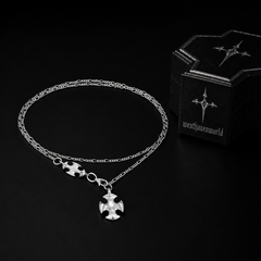 Eternal Halo Cross Choker