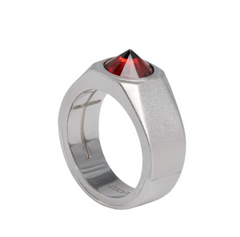 Dual Eclipse Zircon Ring