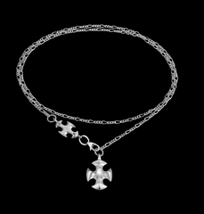 Eternal Halo Cross Choker