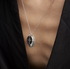 Twin Sigil Pendant Necklace