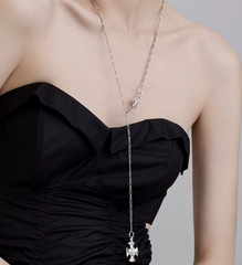 Eternal Halo Cross Choker