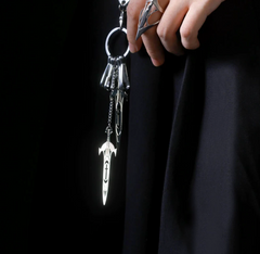 Joshua’s Blade Key Charm