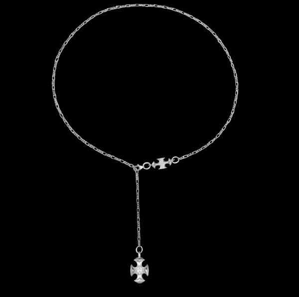 Eternal Halo Cross Choker