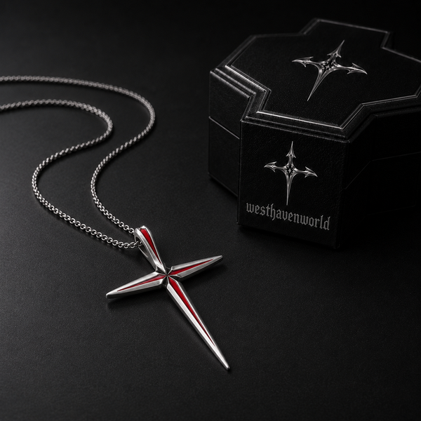 Scarlet Creed Cross Necklace